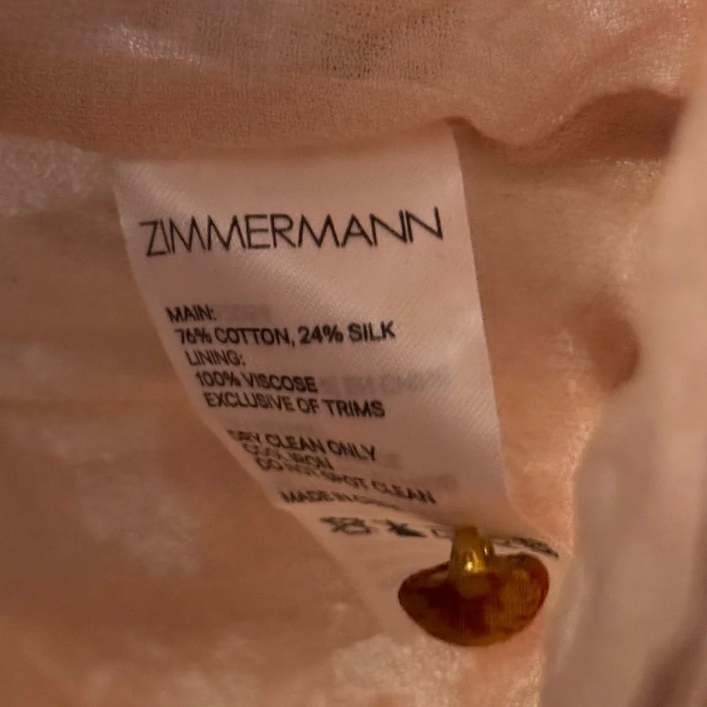 Zimmermann Amari Tiered Midi Dress - Picture 8 of 8